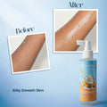 Bellavera Lab-100% Pure Coconut Oil (The Ultimate Multitasker) - Before and After Silky Smooth Skin