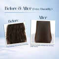  Bellavera Lab - The Glass Hair Glaze (Lightweight Serum) - Before And After Frizz Humidity