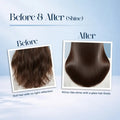  Bellavera Lab - The Glass Hair Glaze (Lightweight Serum) - Before And After Shine 
