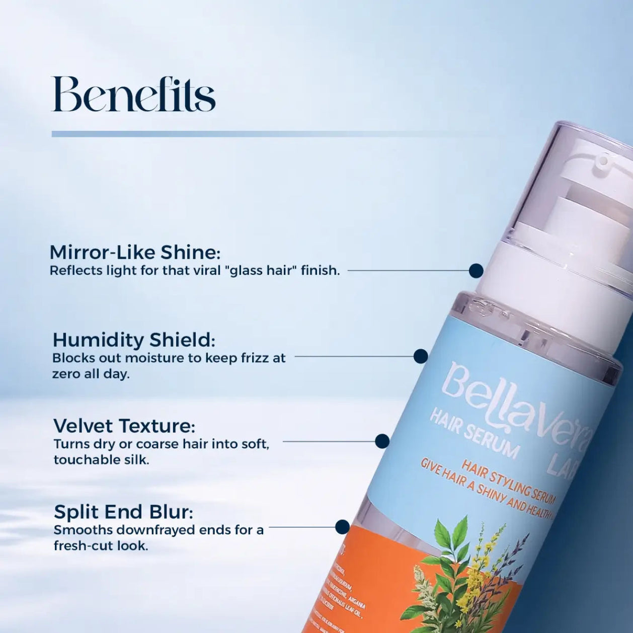  Bellavera Lab - The Glass Hair Glaze (Lightweight Serum) - Benefits