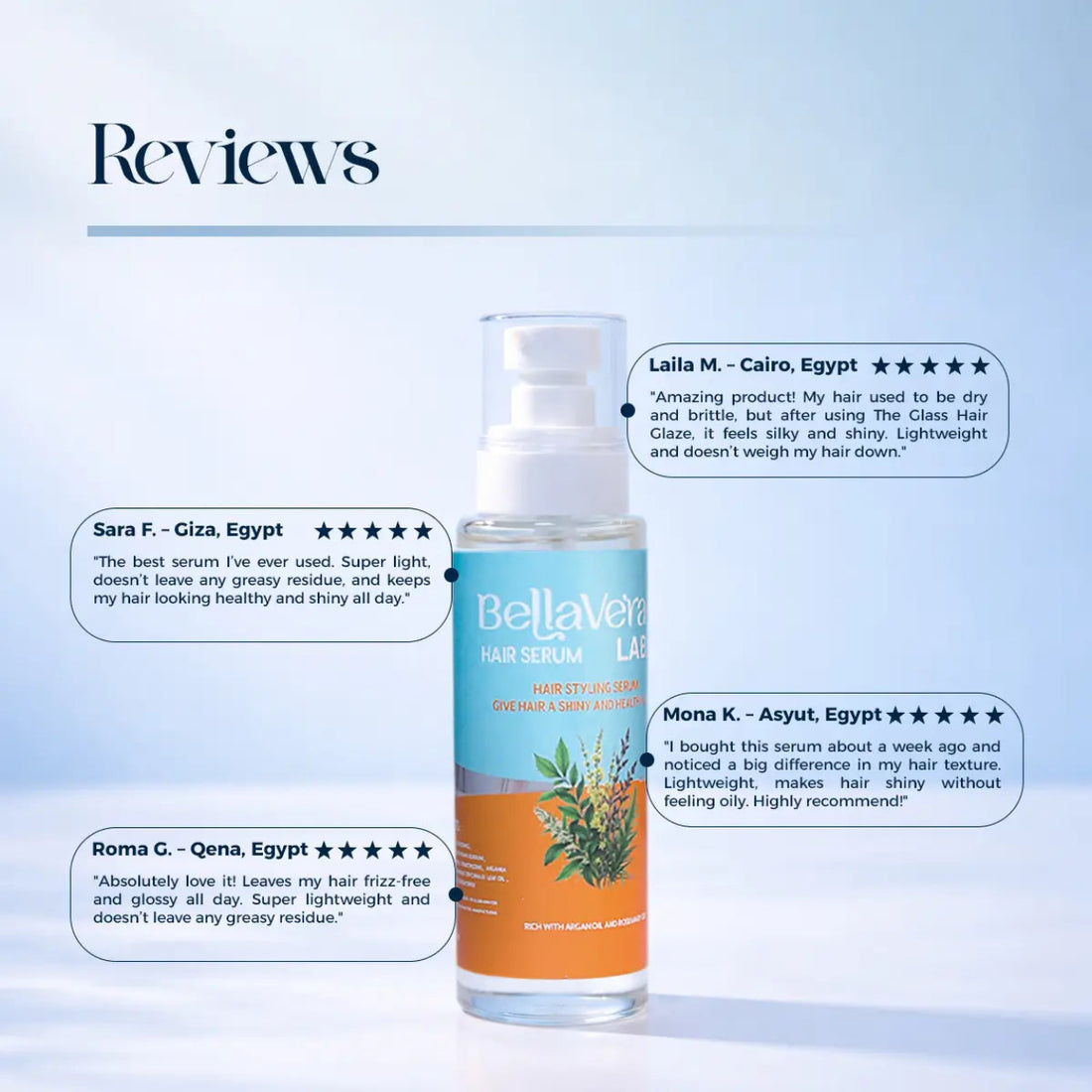 Bellavera Lab - The Glass Hair Glaze (Lightweight Serum)